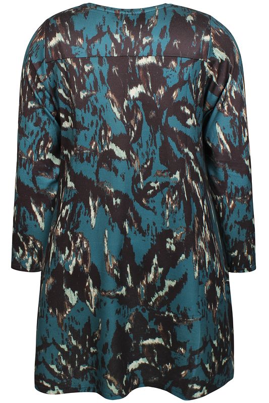 Zh-Ainsley 1490 Tunic Transformative teal 201490