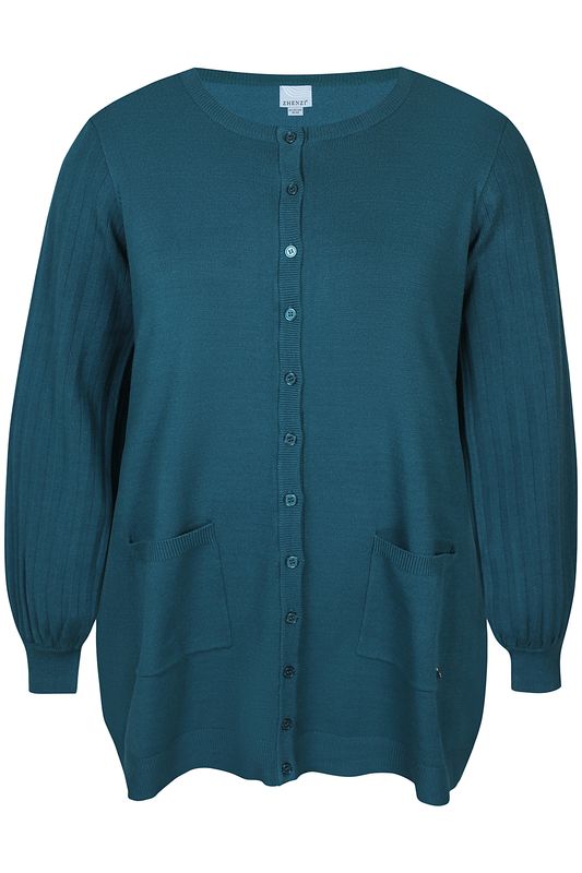 Zh-Kogle 1494 Cardigan Transformative teal 201494