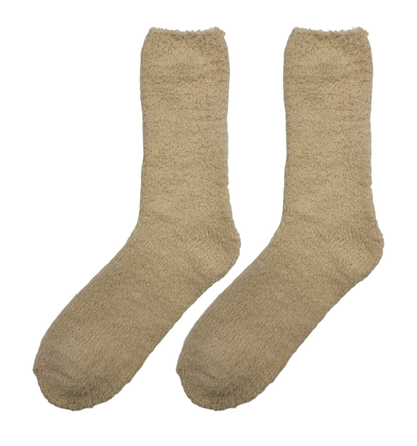 Zh-Cate 307 Fluffy Socks Sandshell 201562