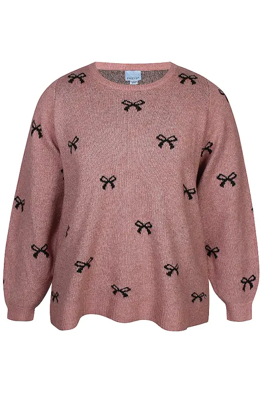 Zh-Elga 1498 Pullover OLD ROSE 201498