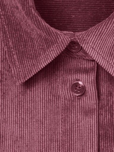 Blousjasje bordeaux cordroy 2615951