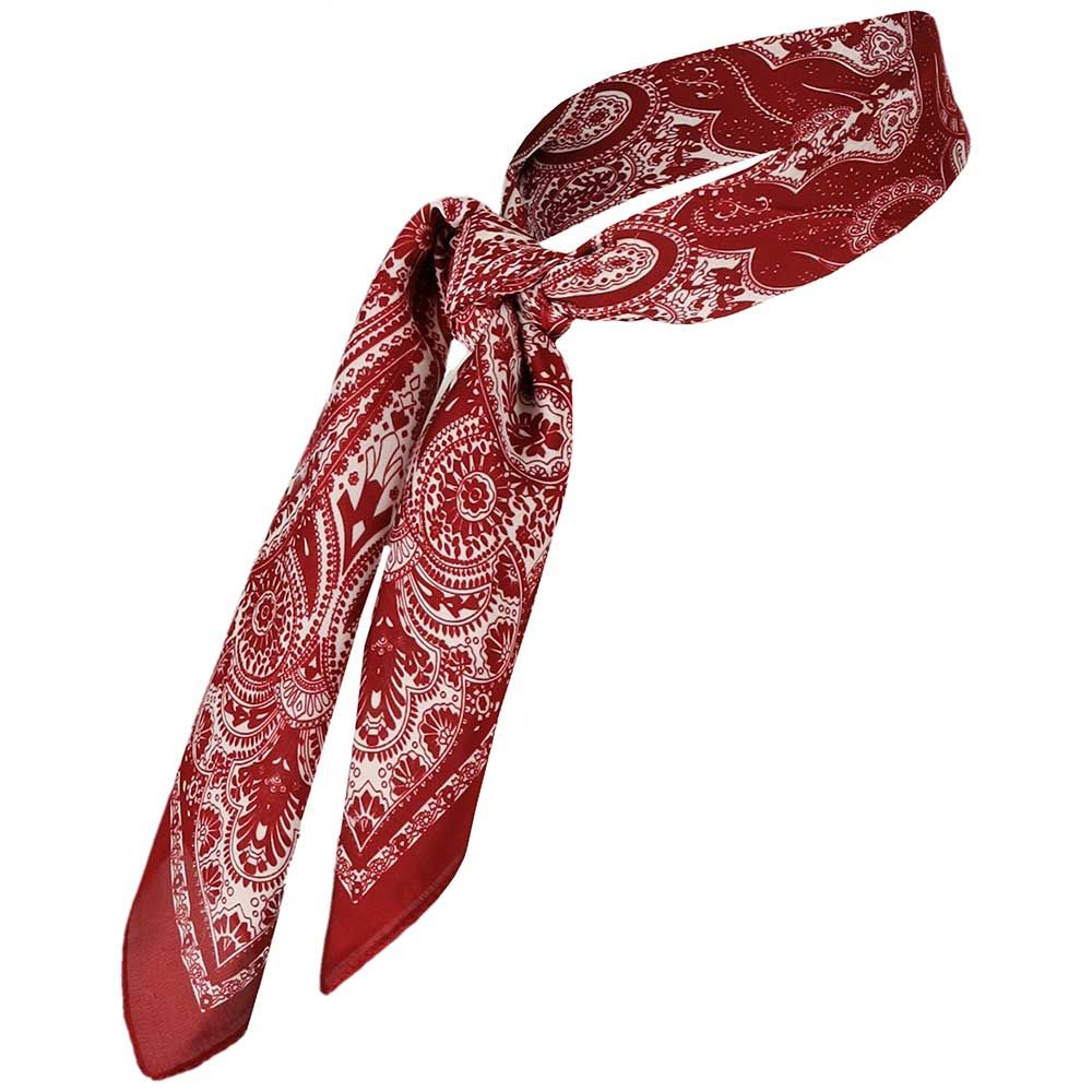 bandana rood wit