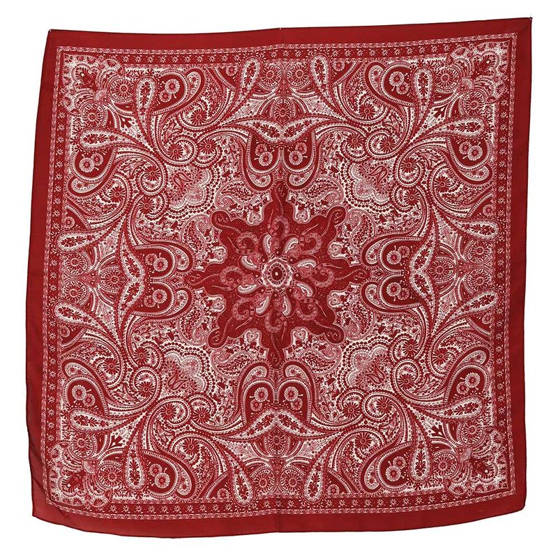 bandana rood wit