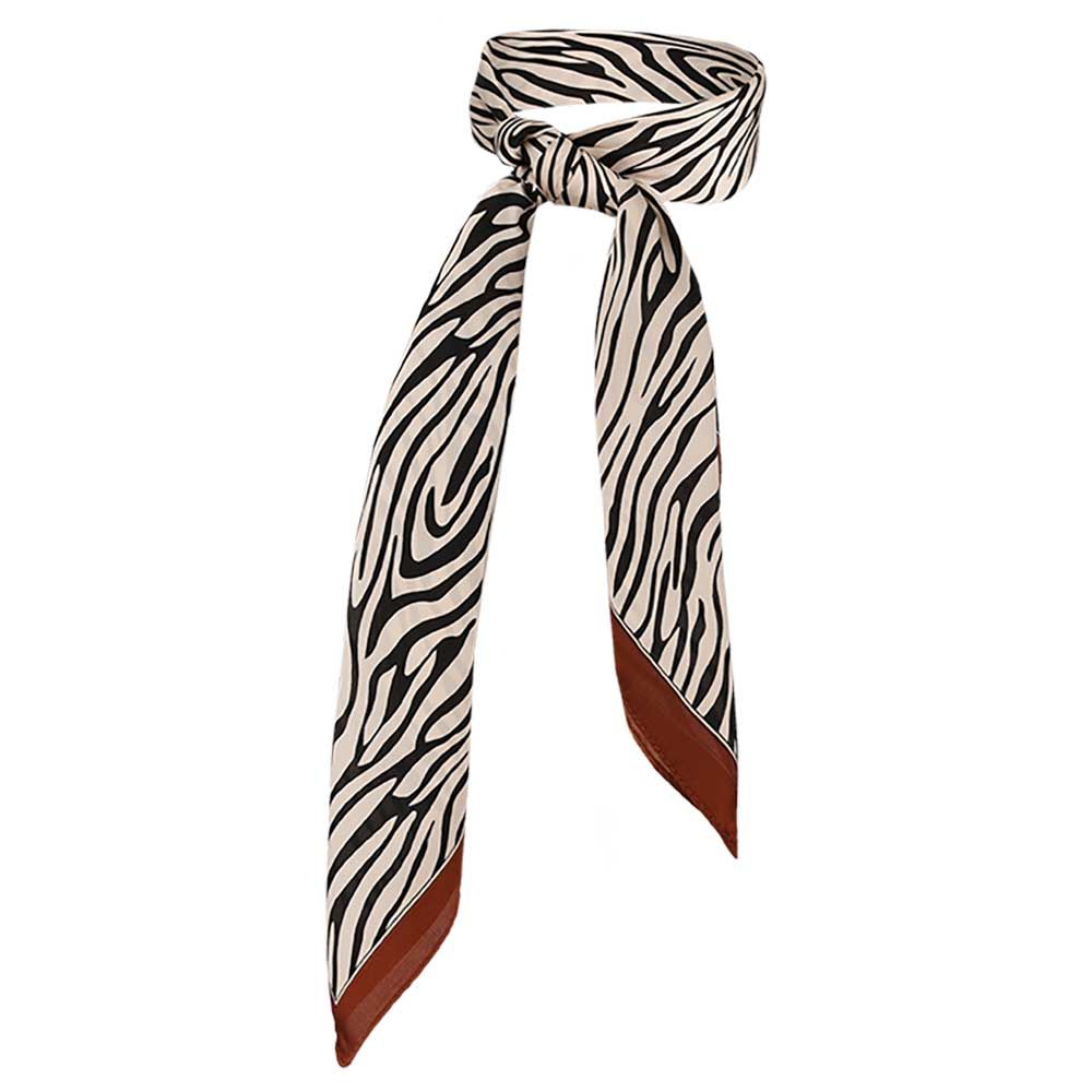 Banadan zebra bruin ecru