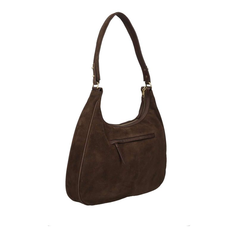 Burkely Sierra hobo tas donkerbruin