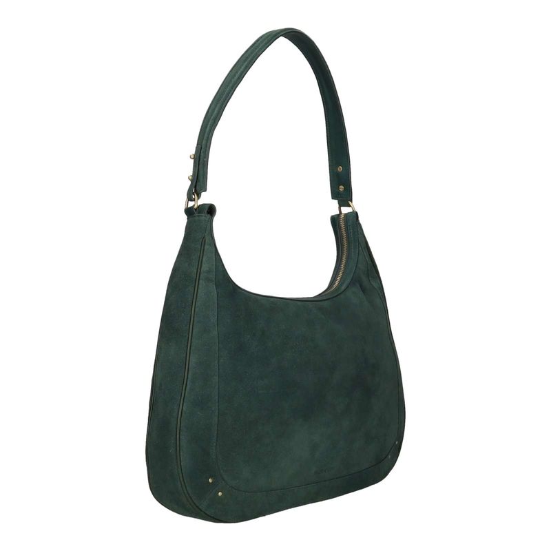 Burkely Sierra hobo tas donkergroen