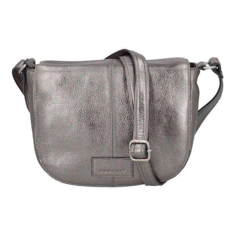 Burkely Soft Skylar ronde handtas gunmetal