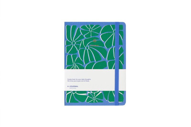A-Journal Notitieboek - Arty Blauw Groen