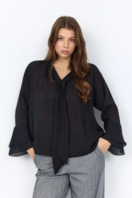 Wasabi Judit 4 blouse zwart