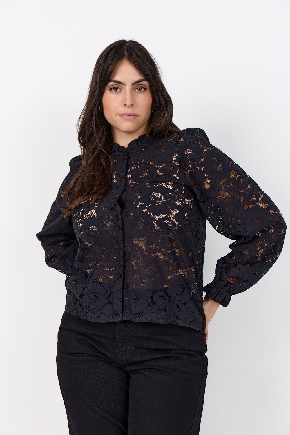 Wasabi Klarissa 1 blouse zwart