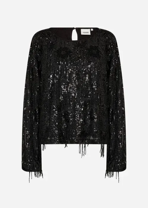 WA-KARLI 1 BLOUSE 9999 BLACK