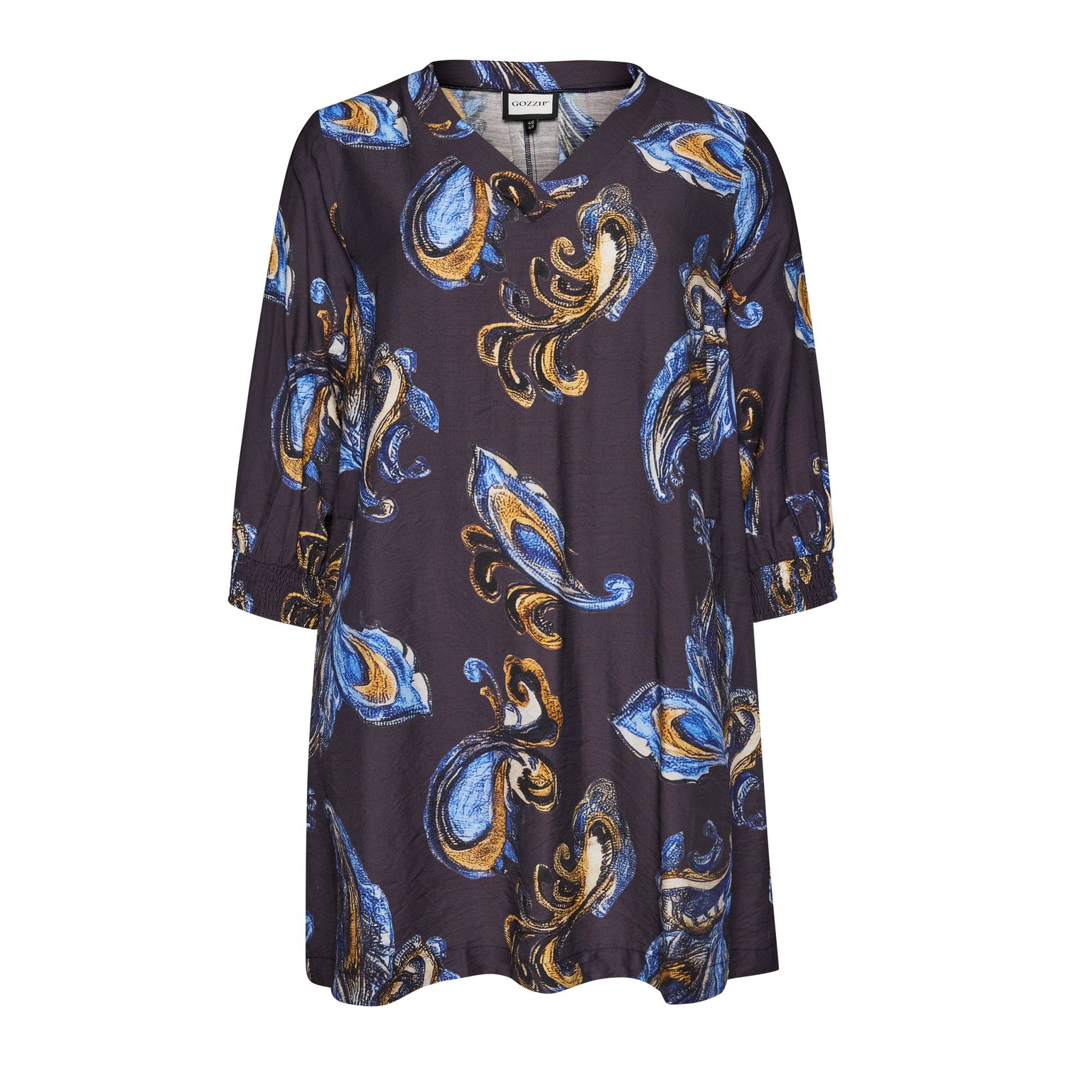 G266050 GMeta Tunic Blue print