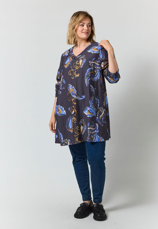 G266050 GMeta Tunic Blue print