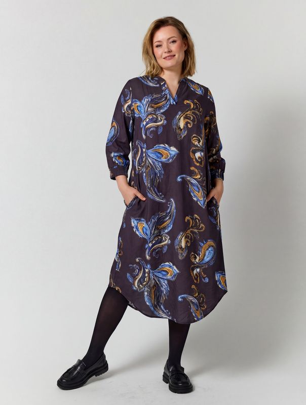 G266051 GValdis Dress Blue print
