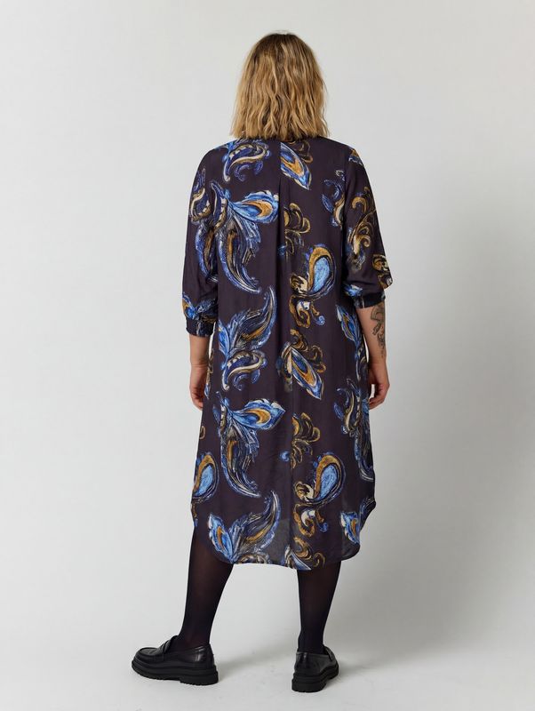 G266051 GValdis Dress Blue print