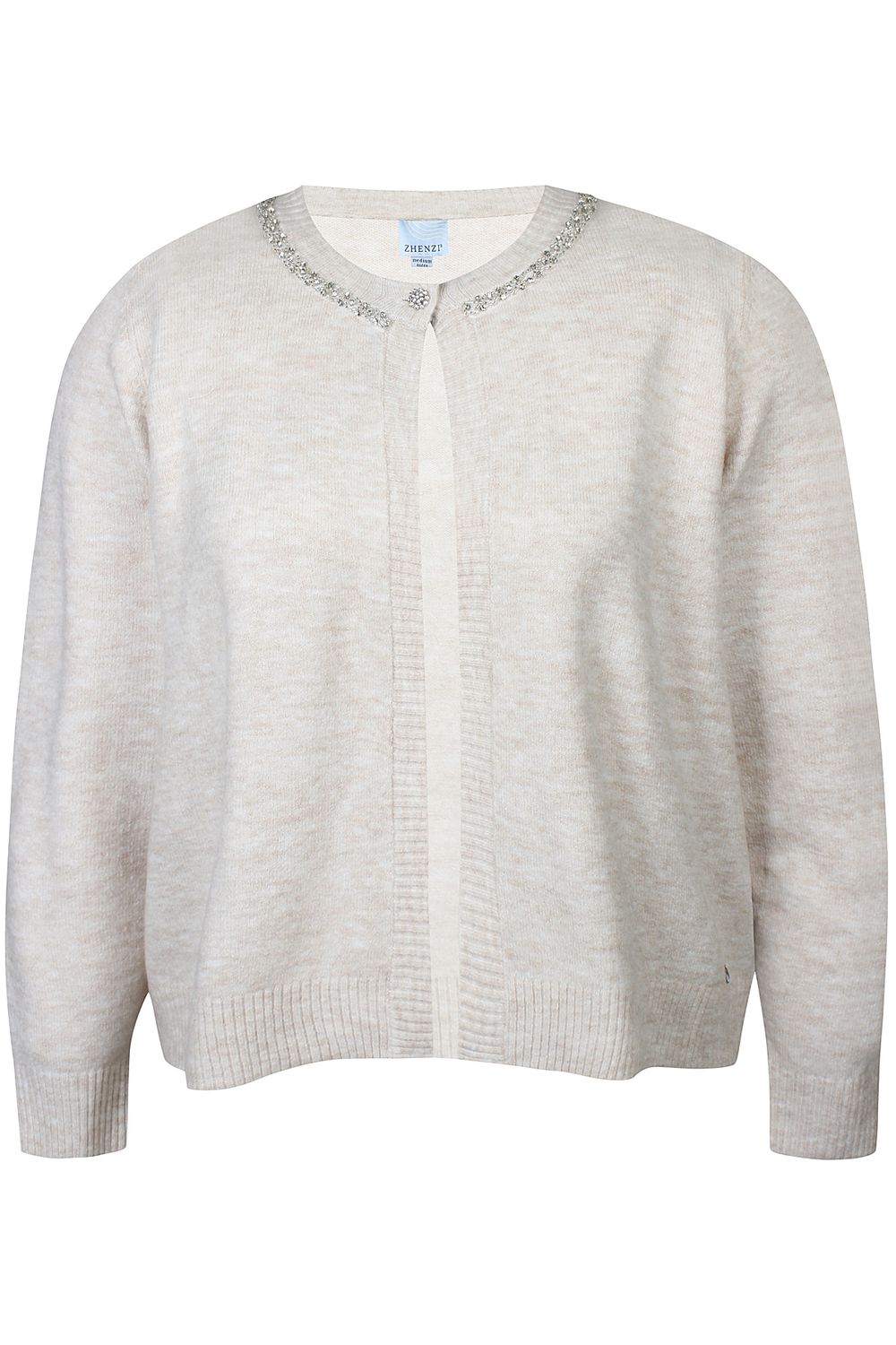 Zhenzi Elga vest zandkleur