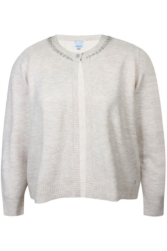Zhenzi Elga vest zandkleur