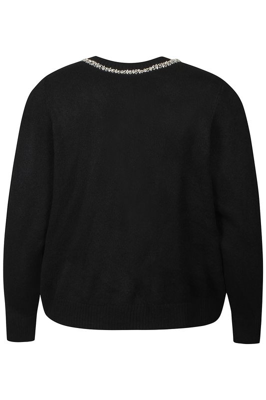 Zhenzi Elga vest zwart