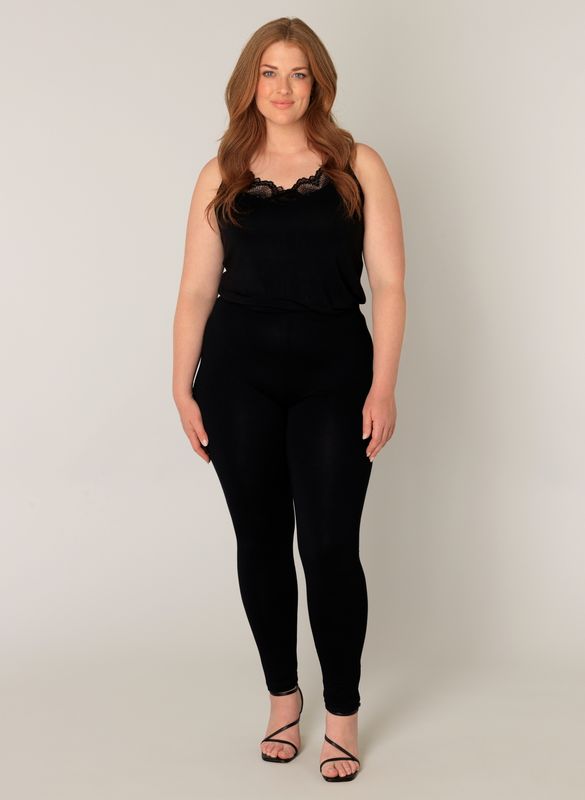 Base Level Curvy Andrea legging zwart