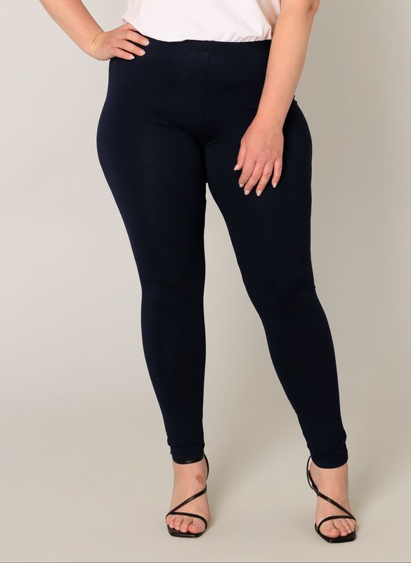 Base Level Curvy Andrea legging donkerblauw