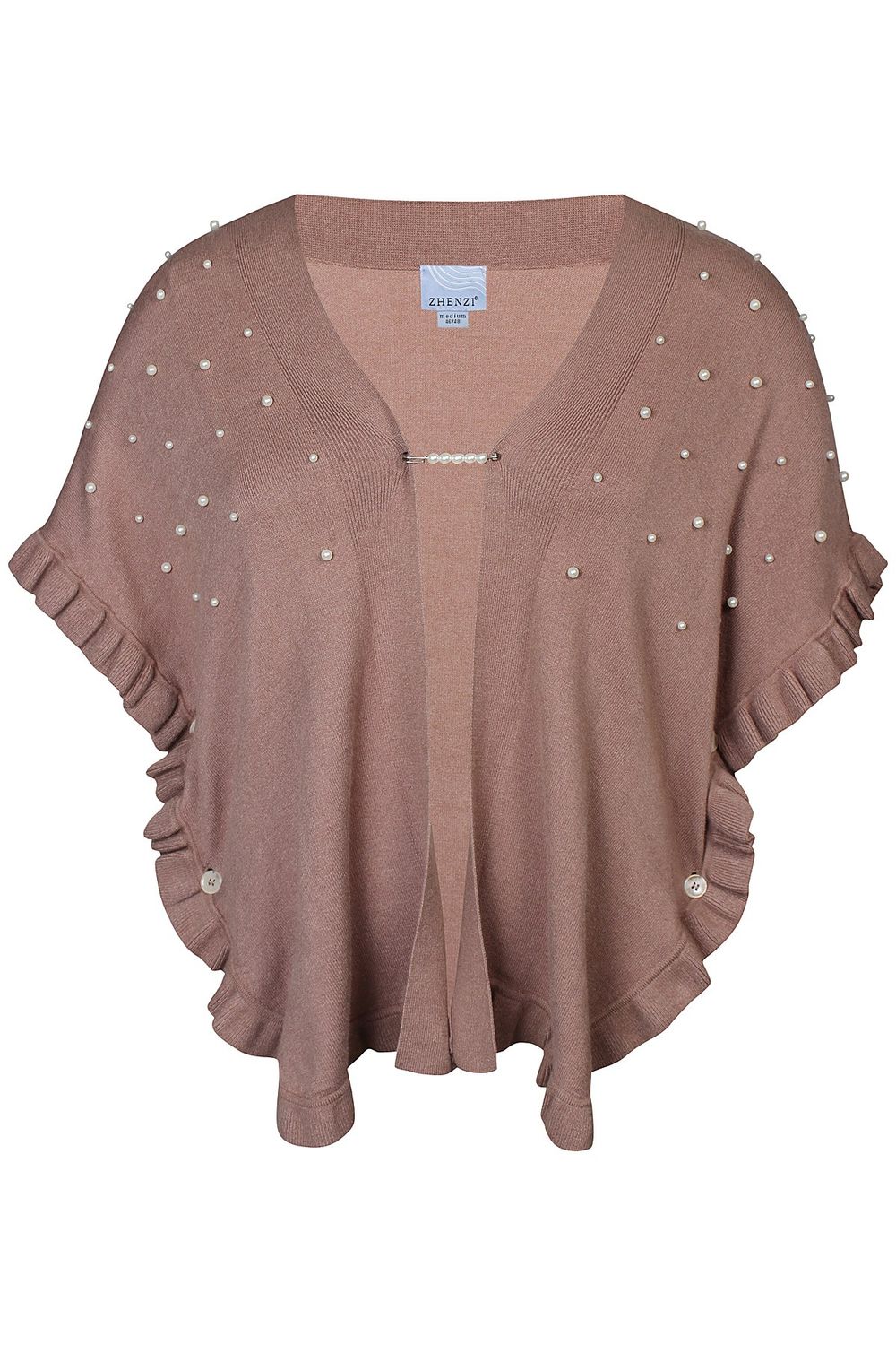 Zhenzi Kogle poncho taupe