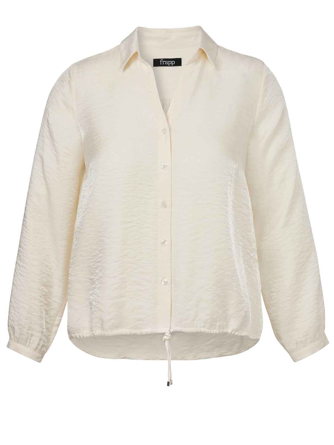 Frapp blouse met koordje crème
