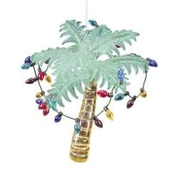 OR-013 - Palm Tree w/lights Ornament