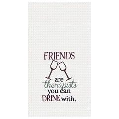 TA-116 - Friends are Therapists Waffle Towel