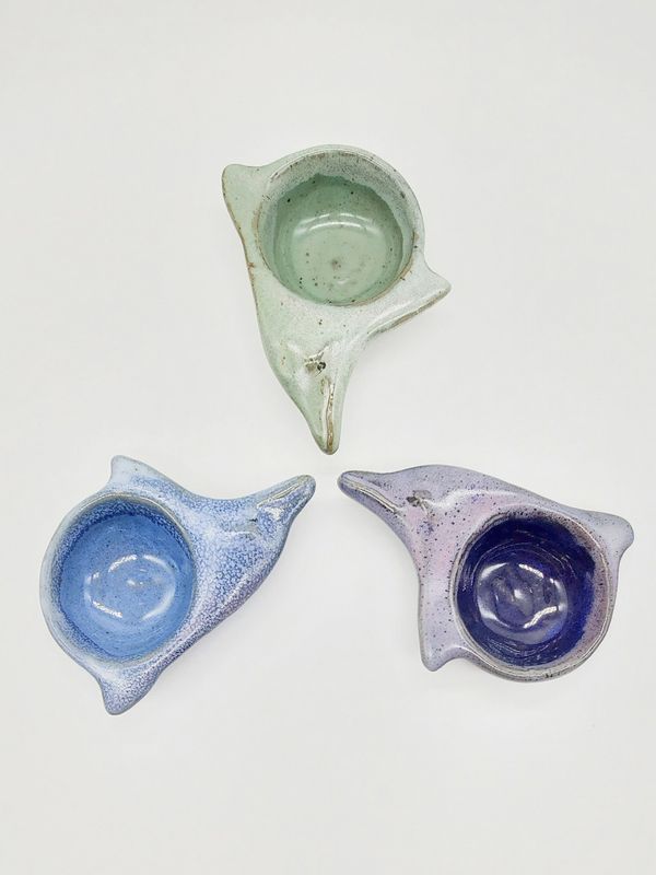 Dolphin Cup, Pottery