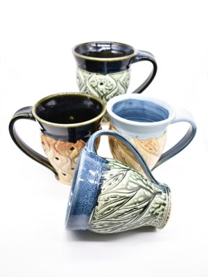 Carved Mug, Small,