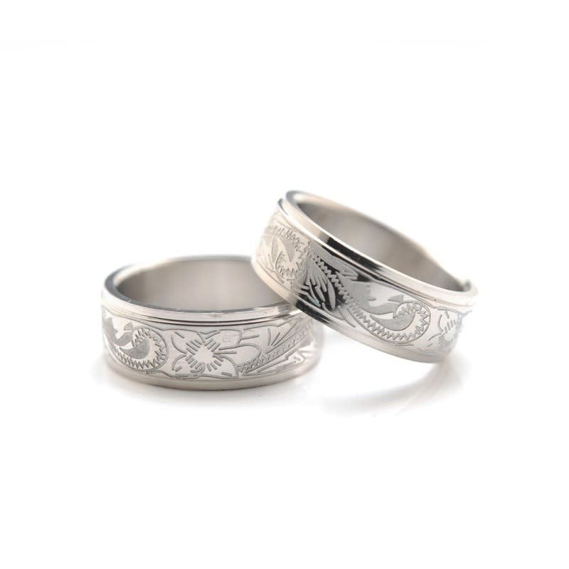 MR02406 -STL- RG 8mm Hawaiian Scroll