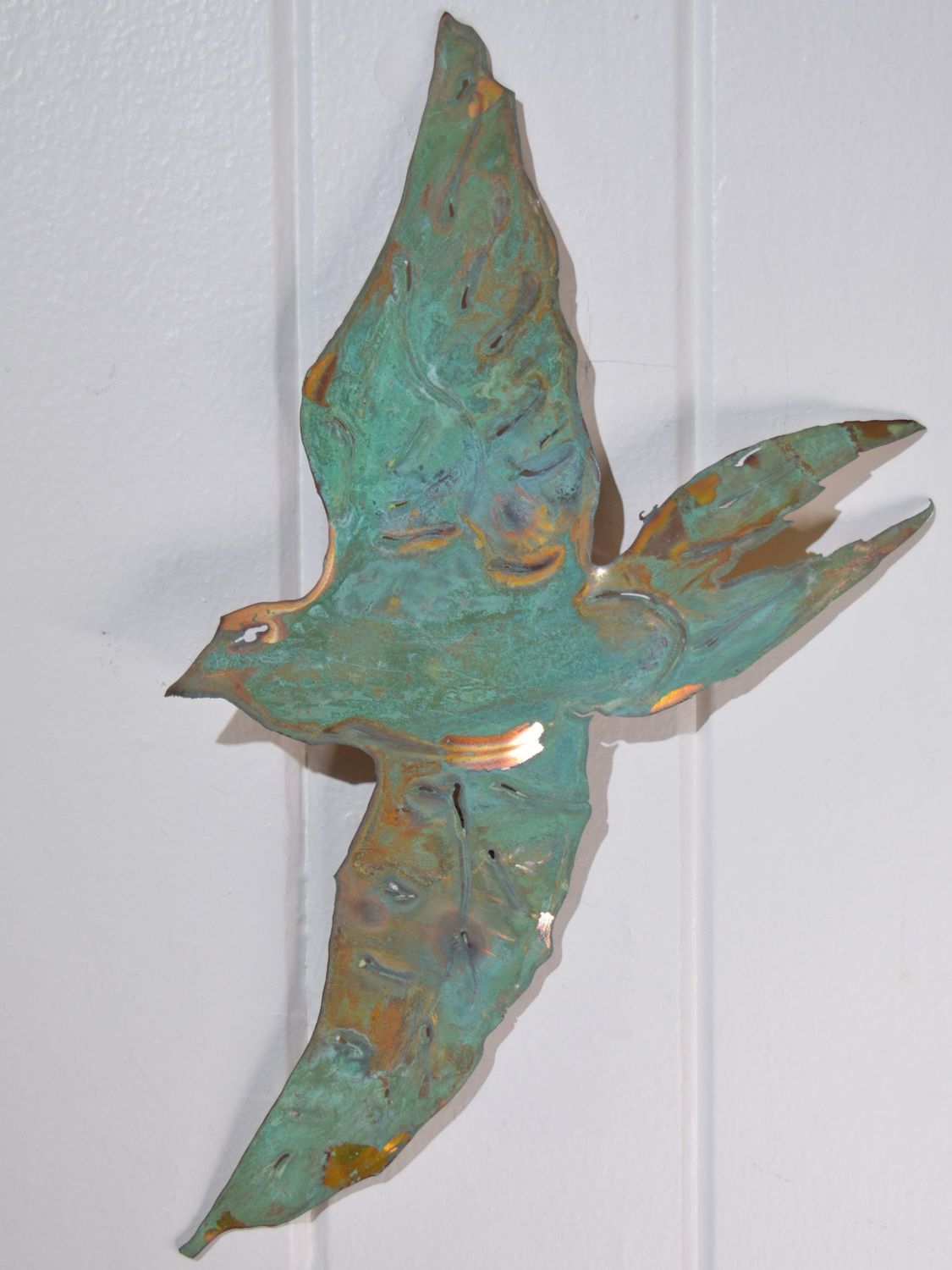 Copper Patina - Frigate Bird - 16.5 x 12.5&#39;