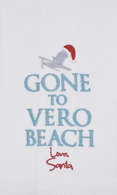 TVB-003 - Vero Beach Gone To Waffle Towel