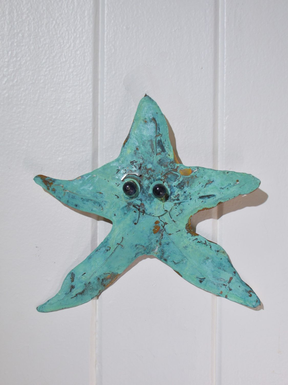 Copper Patina - Medium Starfish - 10&quot; x 11&quot;