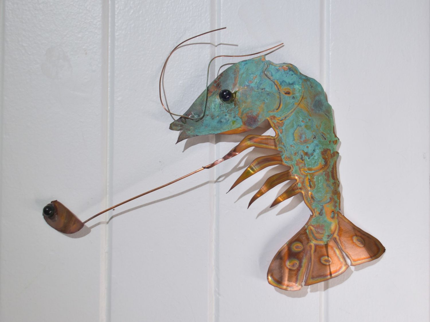 Copper Patina - Gulf (Golf) Shrimp - 13.5&#39; x 15&#39;