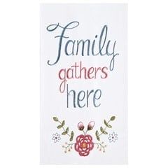 TA-410 - Family Gathers Here Floursack Towel