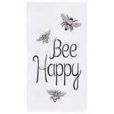 TA-404 - Bee Happy Floursack Towel