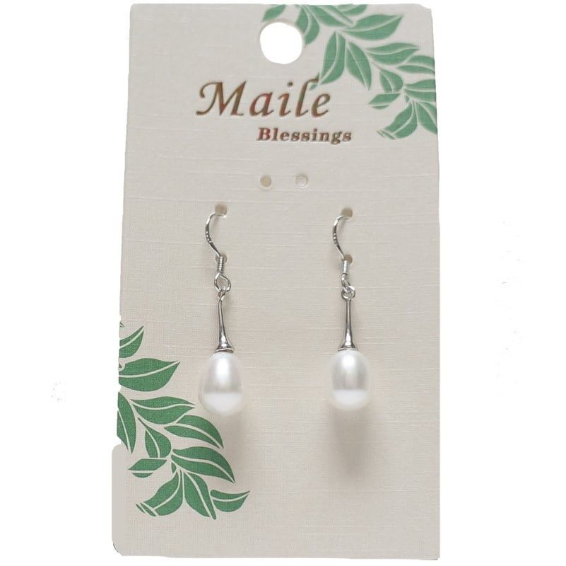 PRL-E005 - Wh Pearl Drop Dgl
