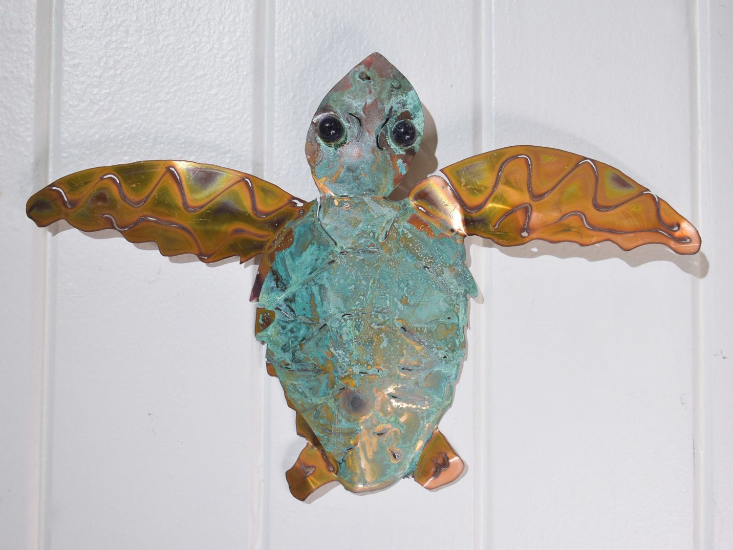 Copper Patina - Medium Turtle