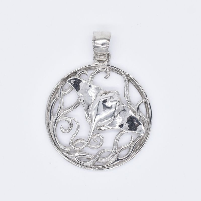 PENDANT ONLY P03850 - GDS - Lg Circle,, Style: Stingray