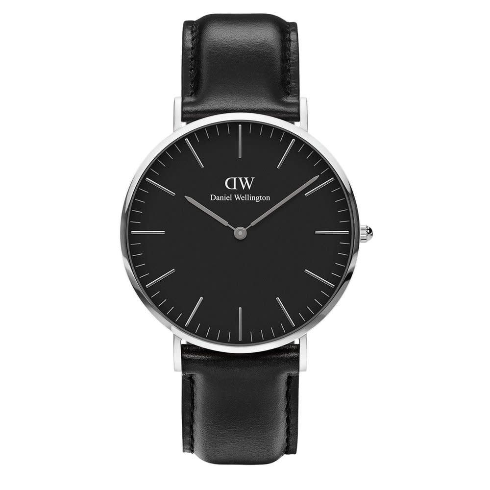 36mm Silver Black Classic Sheffield