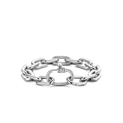 Chunky Textured Link Bracelet