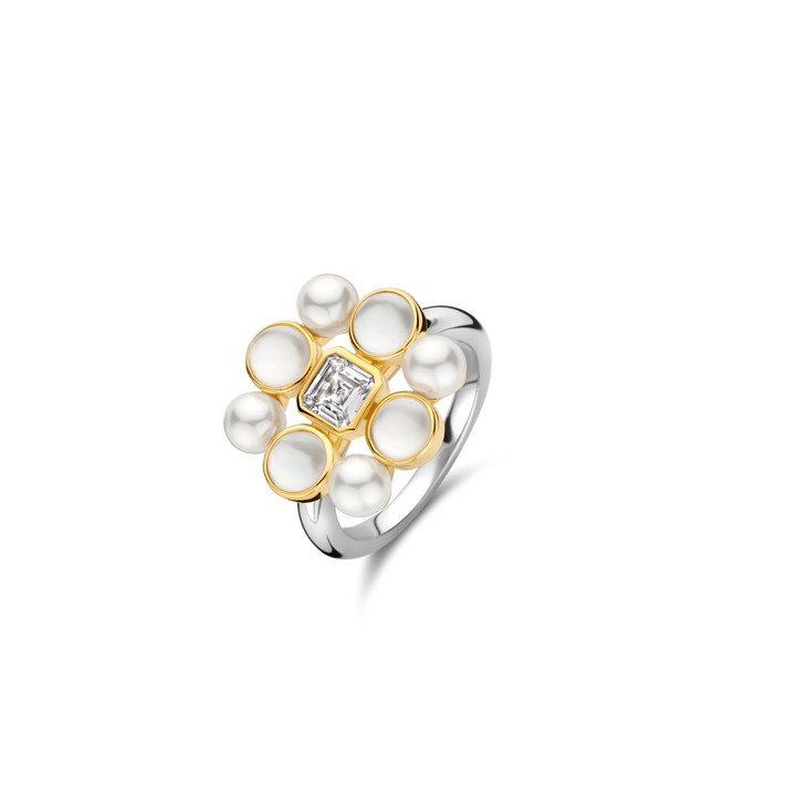 Square Pearl Ring