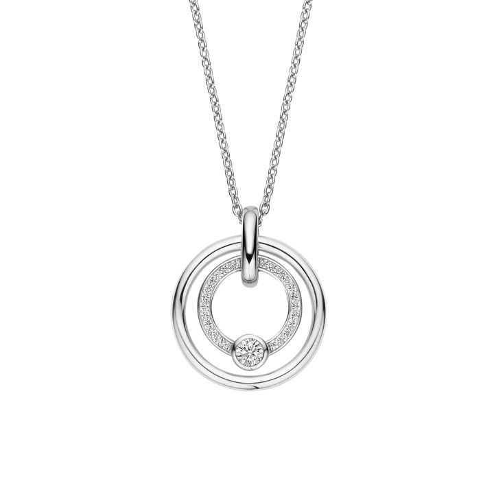 Double Circle Necklace
