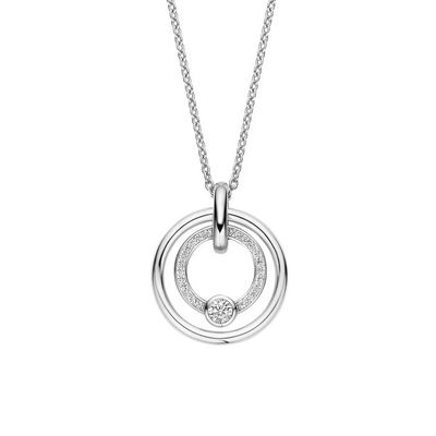 Double Circle Necklace