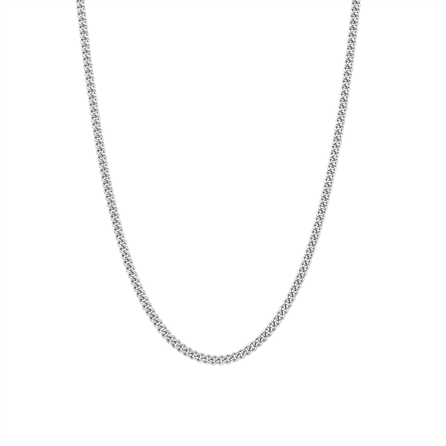 34069SI/45- Silver Cuban Link Chain