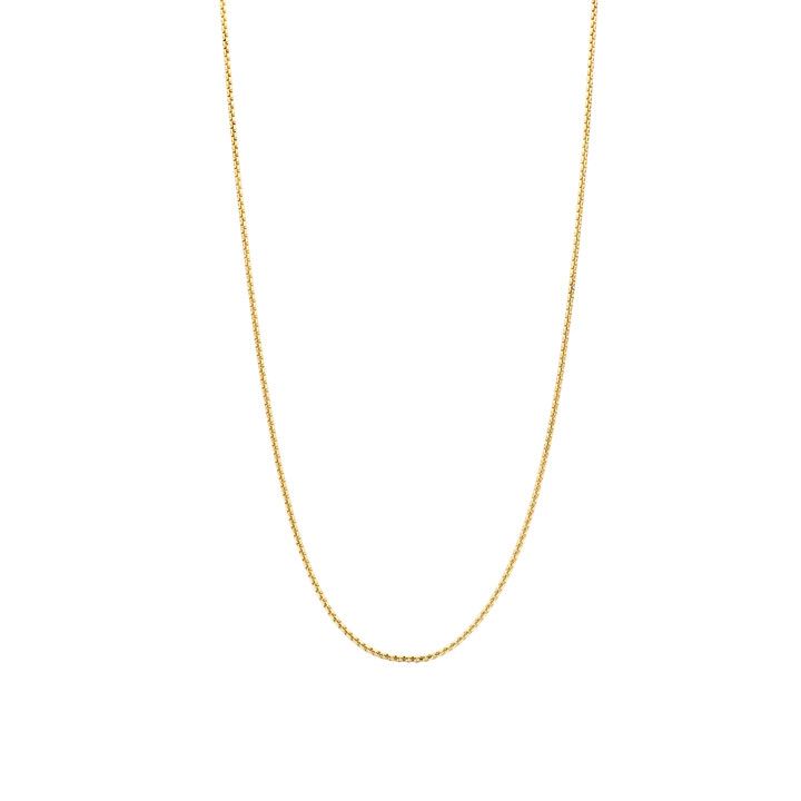 Yellow Gold Plated Box Chain