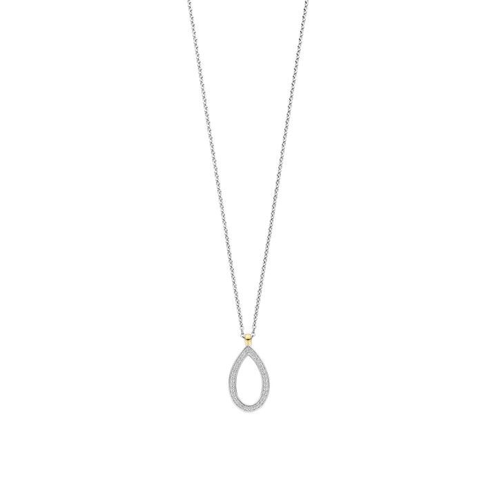 Zirconia Tear Drop Necklace