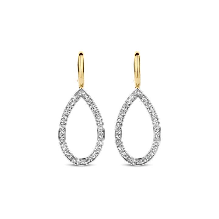 Pavé Teardrop Earrings