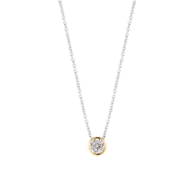 3845- Solitaire Pendant